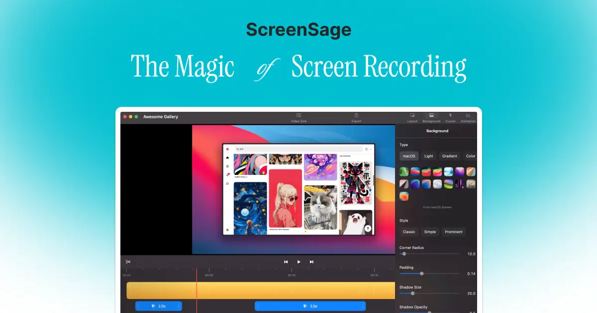 ScreenSage Pro: The Magic of Screen Recording cover